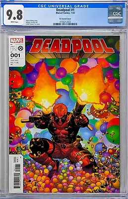Buy Deadpool #1 Yu Variant Cover 1:25 Marvel Comics CGC Universal Grade 9.8 • 47.93£