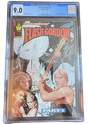 Buy FLASH GORDON #31 CGC 9.0 White Pages Movie Comic Pt. 1 Sam Jones Cover 3/81 • 134.57£