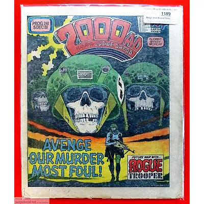 Buy 2000AD Prog 241  1 Comic Bag And Board See Description 5 12 81 1981 (Lot 1189 • 7.99£