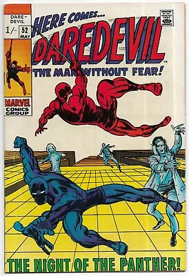 Buy DAREDEVIL 52 Marvel Comics Shilling Version Barry Windsor Smith/Black Panther • 30£