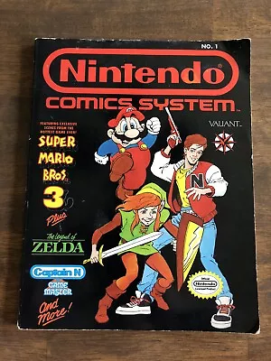 Buy Nintendo Comics System #1 Super Mario Bros Zelda Captain N • 23.72£
