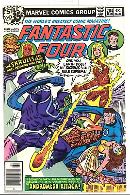 Buy Fantastic Four #204 Near Mint (9.4) 1979 Marvel Comic • 23.68£