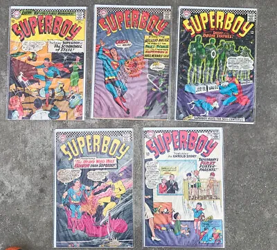Buy Superboy. Silver Age Run # 132 To 136. Range From 8.5 To 7.0. DC Comics. • 87.67£