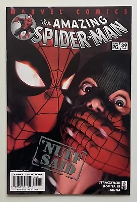 Buy Amazing Spider-Man #39 (Marvel 2002) VF/NM Condition Comic • 10.95£