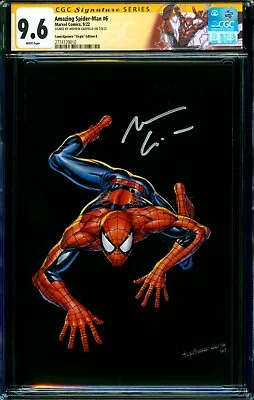 Buy Amazing Spider-Man #6 VIRGIN CGC SS 9.6 Signed Andrew Garfield ACTOR 900 LEGACY • 475.75£