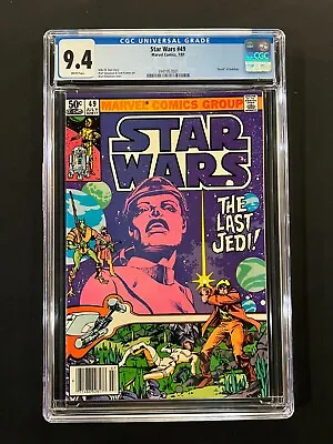 Buy Star Wars #49 CGC 9.4 (1981) - Newsstand Edition • 55.18£