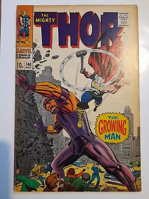 Buy Thor #140 May 1967 Good/VGC 3.0 1st Appearance Of The Growing Man • 24.99£