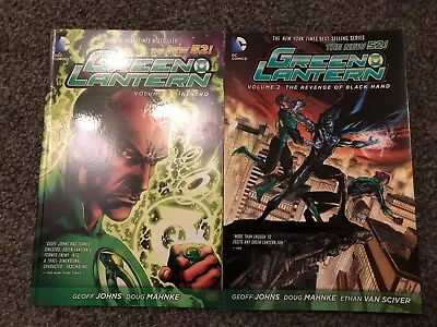 Buy Green Lantern New 52 Graphic Novels Vol 1 + 2, Geoff Johns. Sinestro/Black Hand • 5£