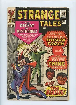 Buy Strange Tales #130 1965 (VG- 3.5) • 23.99£