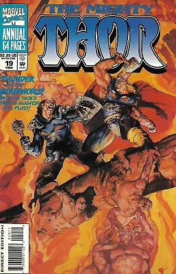 Buy THOR ANNUAL # 19<>MARVEL COMICS<>ROY THOMAS / JERRY DeCAIRE<>1994<>vf+(8.5)  ~ • 5.36£