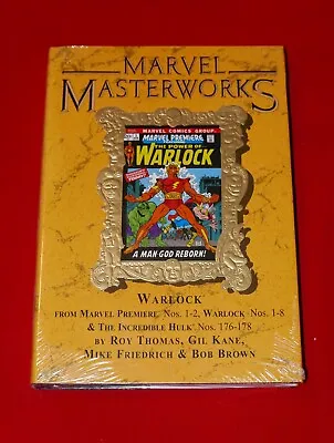 Buy Marvel Masterworks Warlock V 1 Hc 1-8 Dm Var #72 Sealed Incredible Hulk 176-178 • 55.33£