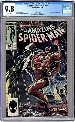 Buy Amazing Spider-Man #293D CGC 9.8 1987 3721456002 • 114.64£