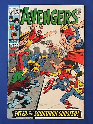 Buy Avengers #70 VG (4.0) MARVEL ( Vol 1 1969) • 24£