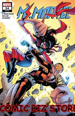 Buy Ms Marvel #34 (2018) 1st Printing Bagged & Boarded Marvel Comics • 3.40£