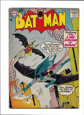 Buy Batman #109 [1957 Vg+]  The 1,001 Inventions Of Batman!  • 110.68£
