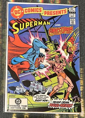 Buy DC Comics Presents #45 Superman & Firestorm 1982 Sent In A Cardboard Mailer • 3.99£