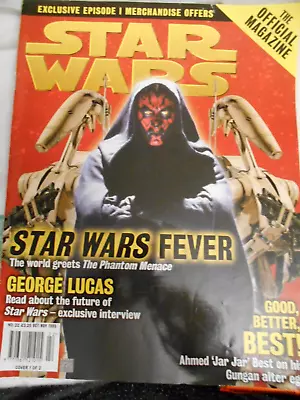 Buy Star Wars The Official Magazine No 22 Produced October / November 1999 • 3£