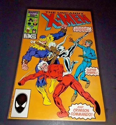 Buy The Uncanny X-Men #215 Marvel Comics 1987 • 1.66£