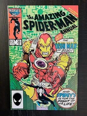 Buy Amazing Spider-Man Annual #20 FN/VF Copper Age Comic Featuring Iron Man 2020! • 4.86£