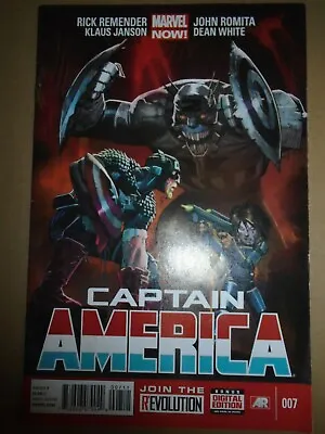 Buy CAPTAIN AMERICA Vol. 7 #7 Remender Marvel Comics 2013 VF- • 1.99£