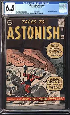 Buy Marvel Tales To Astonish 36 10/62 CGC 6.5 White Pages • 261.23£