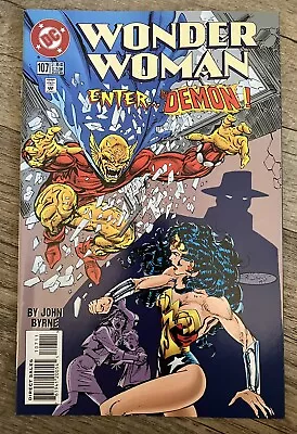 Buy Wonder Woman #107 NM-  DC Comics 1996 John Byrne, Demon App. • 8.10£