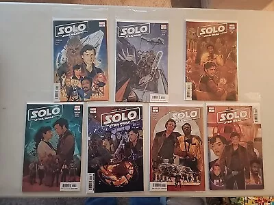 Buy Solo A Star Wars Story #1-7 Marvel 2018 Complete Full Run Set  • 15.80£