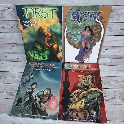 Buy CrossGen Comics TPB Graphic Novels X4 Bundle Mystic Demon Queen Sigil The First • 39.99£