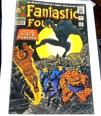 Buy FANTASTIC FOUR #52 (1966) Reprint Of Original Cover W/Reprint Interior • 29.99£