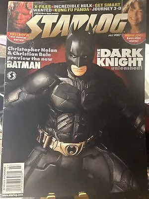 Buy Starlog #367 VF; Starlog | Magazine Batman • 4.01£