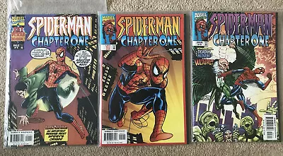 Buy Spider-man Chapter One Issue Numbers 1 - 3 John Byrne Vintage Marvel Comics 1998 • 12.99£