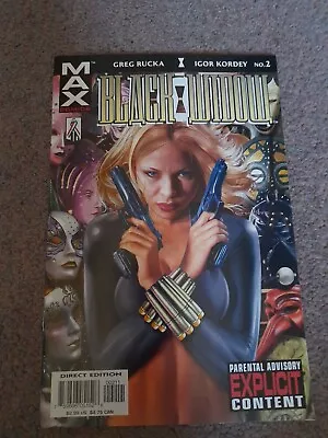 Buy Max Comics Black Widow #2 Greg Rucka And Igor Kordey • 4£