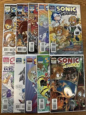 Buy Sonic The Hedgehog #60 61 62 63 64 65 66 67 68 69 Lot Run Archie Adventure SEGA • 63.95£