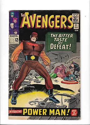 Buy Avengers # 21 Very Good [1st Power Man] • 34.95£