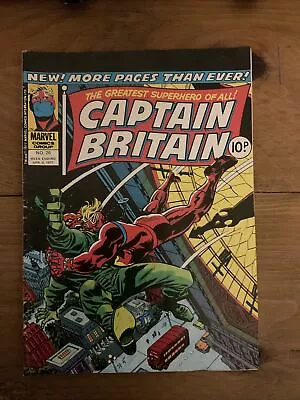 Buy Captain Britain #26 - Marvel Uk 1977 • 20£