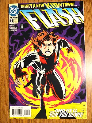 Buy Flash V 2 #92 Waid Key NM 1st Impulse Wally West Kid TV Multiverse DC New Movie • 50.37£
