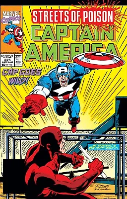 Buy Captain America #375 - Marvel Original Comic • 15£