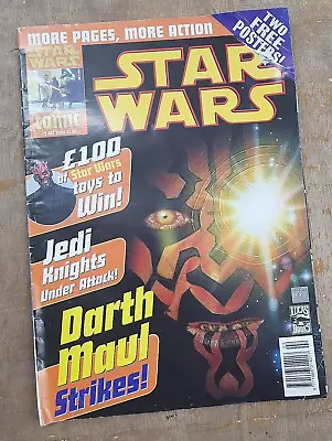 Buy Star Wars The Comic - Vol 2 - # 2 - 2000 - Lucas Books - Darth Maul Poster • 4.59£