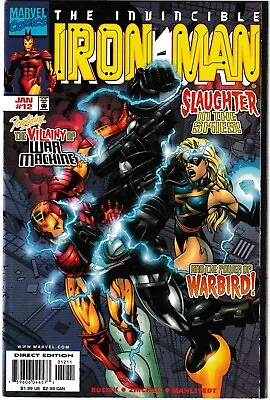 Buy Iron Man #12 - Marvel 1999 - Volume 3 - Kurt Busiek [Ft War Machine  Ms. Marvel] • 5.89£