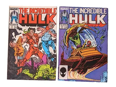 Buy Incredible Hulk # 330 & # 331 Marvel Comics  1987 1st Todd McFarlane  • 5.99£
