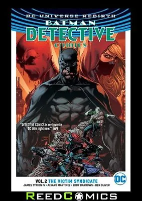 Buy BATMAN DETECTIVE COMICS VOLUME 2 VICTIM SYNDICATE GRAPHIC NOVEL Collect #943-949 • 12.46£
