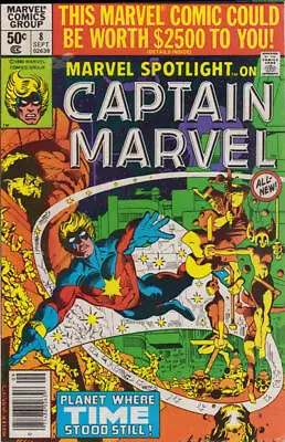 Buy Marvel Spotlight (Vol. 2) #8 (Newsstand) VG; Marvel | Low Grade - Captain Marvel • 6.90£