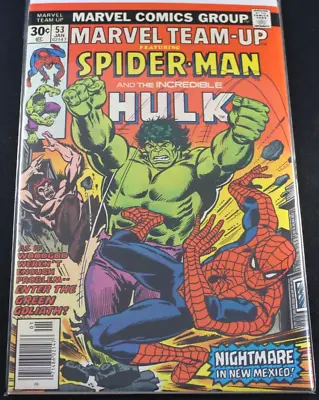 Buy 1978 Marvel Team-Up 53 Hulk Spider-Man Early Byrne Art On X-Men Comic VF+ • 23.51£