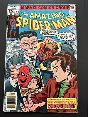 Buy Amazing Spiderman #169 1977 VG+ Marvel • 4.74£