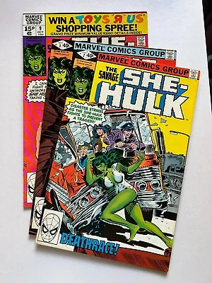 Buy The Savage She-Hulk Volume 1 #2, 3, 9 First Printing Marvel Comics 1979 • 14.99£
