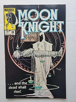 Buy 1984 Marvel Comics Moon Knight No 38 Copper Age Comic The Dead Shall Rise • 20.30£