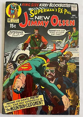 Buy Dc Comic Superman's Ex Pal Jimmy Olsen # 134 1970 1st Appearance Of Darkseid • 79.70£
