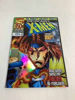 Buy The Uncanny X-men #350 MARVEL COMICS Trial Of Gambit (Foil Cover) 1997 • 12.66£