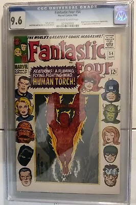 Buy Fantastic Four #54 CGC 9.6  • 1,185.91£