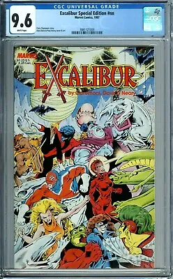 Buy EXCALIBUR SPECIAL EDITION 1 CGC 9.6 #nn 1 WP New Non-Circulated Case MARVEL 1988 • 43.85£